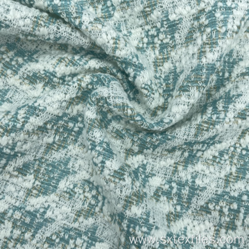 Terylene Blended Double Faced Knitted Jacquard Cloth